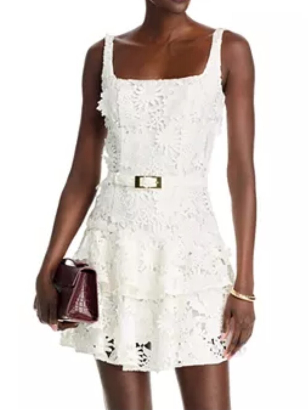 Generation Love Lisette 3D Guipure Lace Minidress